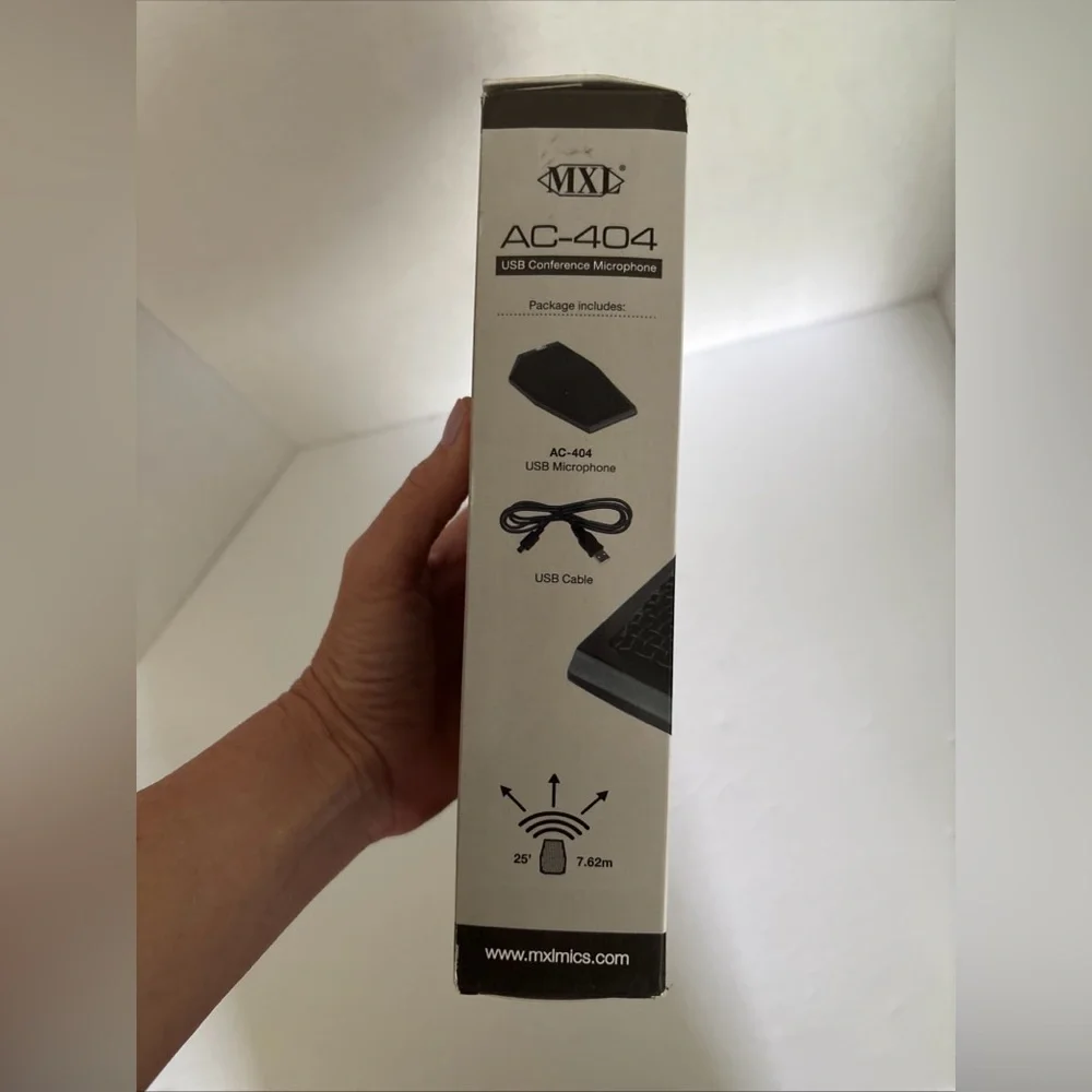 MXL AC-404 USB Conference Microphone New Black OS
